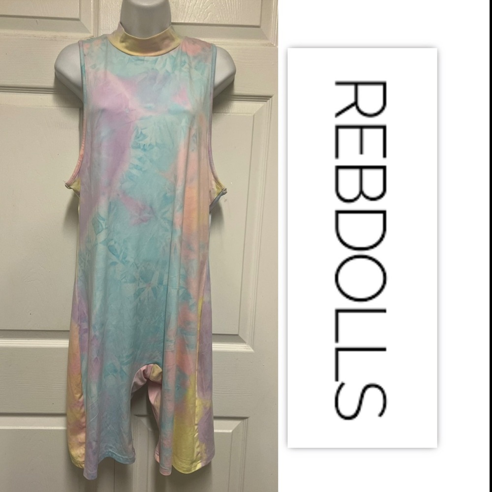 RebDolls Pastel Tie Dye Romper